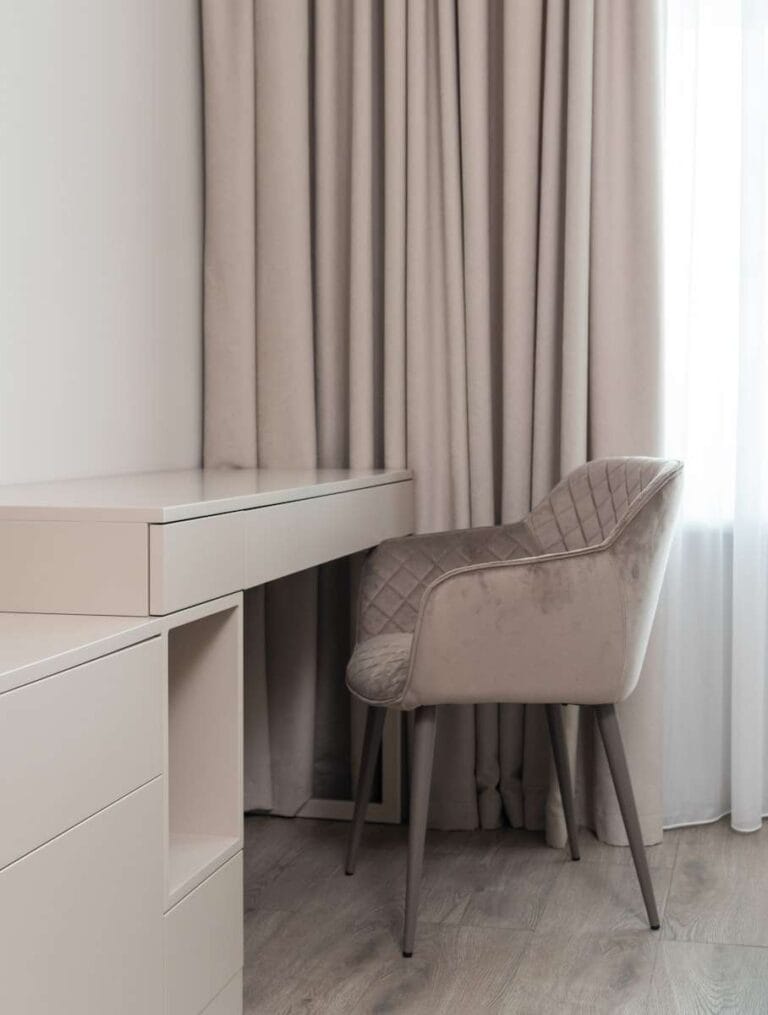 How To Clean Boat Carpet 9 Interior of modern light room with table near chair and window with curtains
