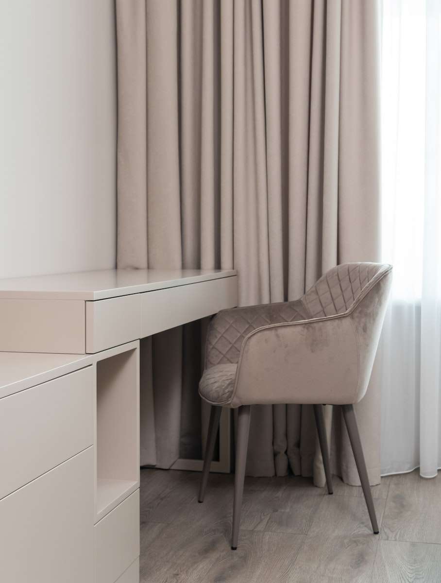 How To Clean Boat Carpet 1 Interior of modern light room with table near chair and window with curtains