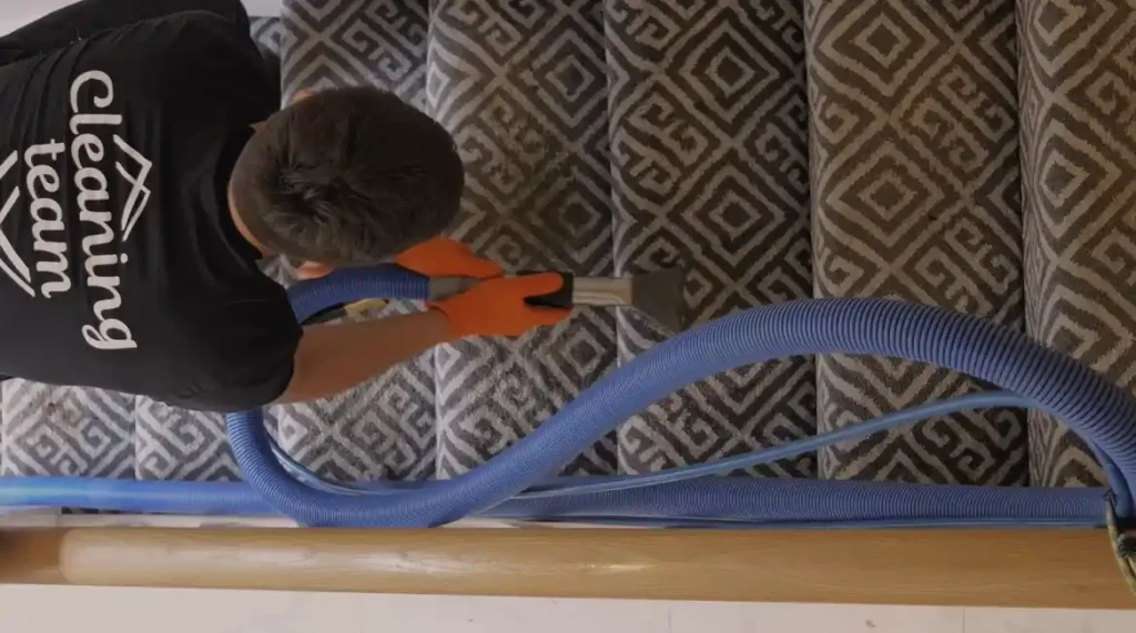 Steam Cleaning 1 carpet stair cleaning