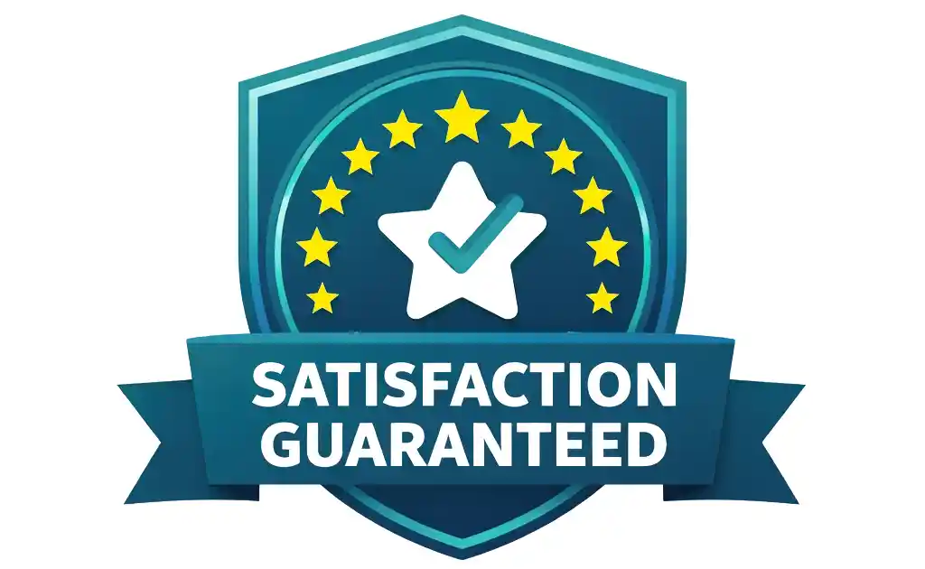 Online Booking 1 satisfaction guaranteed